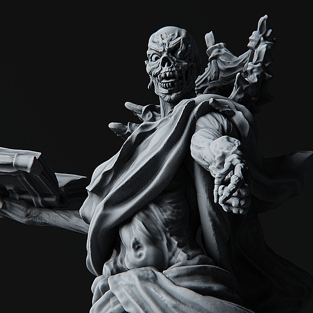 Vecna - Lord of Death - High Necromancer| Stranger Things S4 | Resin Miniature | DnD Miniature | RPG | Tabletop Game | Printed Obsession