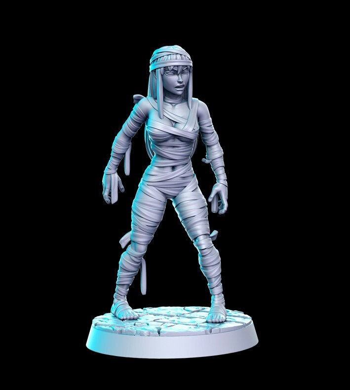 Mummy | Fantasy Miniature | DnD Miniature | RPG | Tabletop Game | Pathfinder | RN Estudio