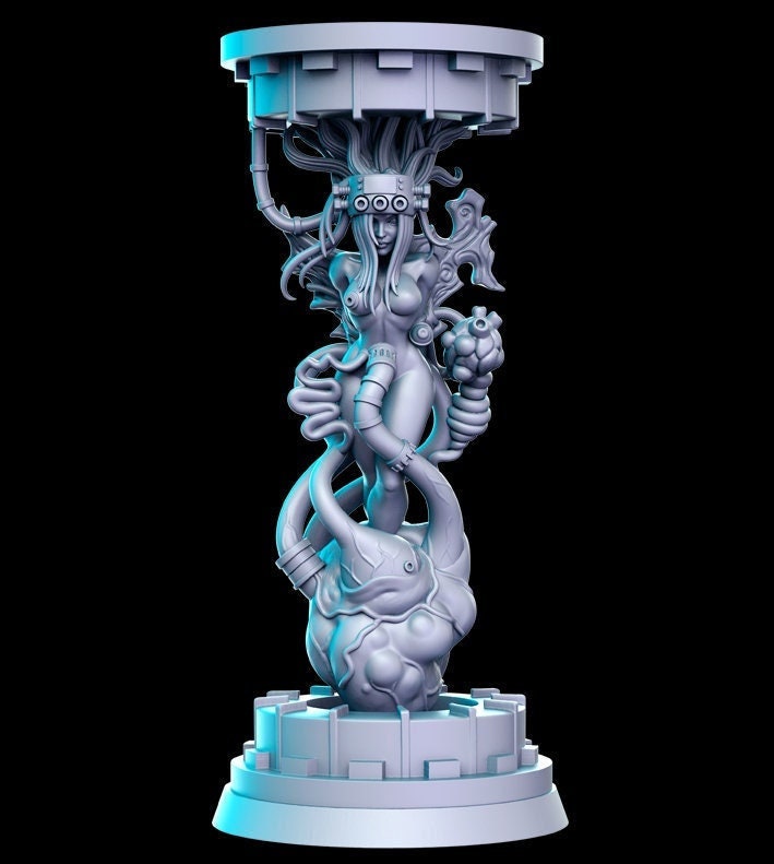 Jenova Pinup | Sci-Fi Miniature | Fantasy Miniature | DnD Miniature | RPG | Tabletop Game | Pathfinder | RN Estudio