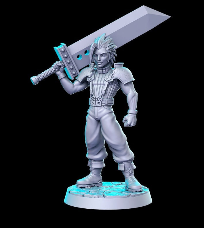 Zack | Fantasy Miniature | DnD Miniature | RPG | Tabletop Game | Pathfinder | RN Estudio