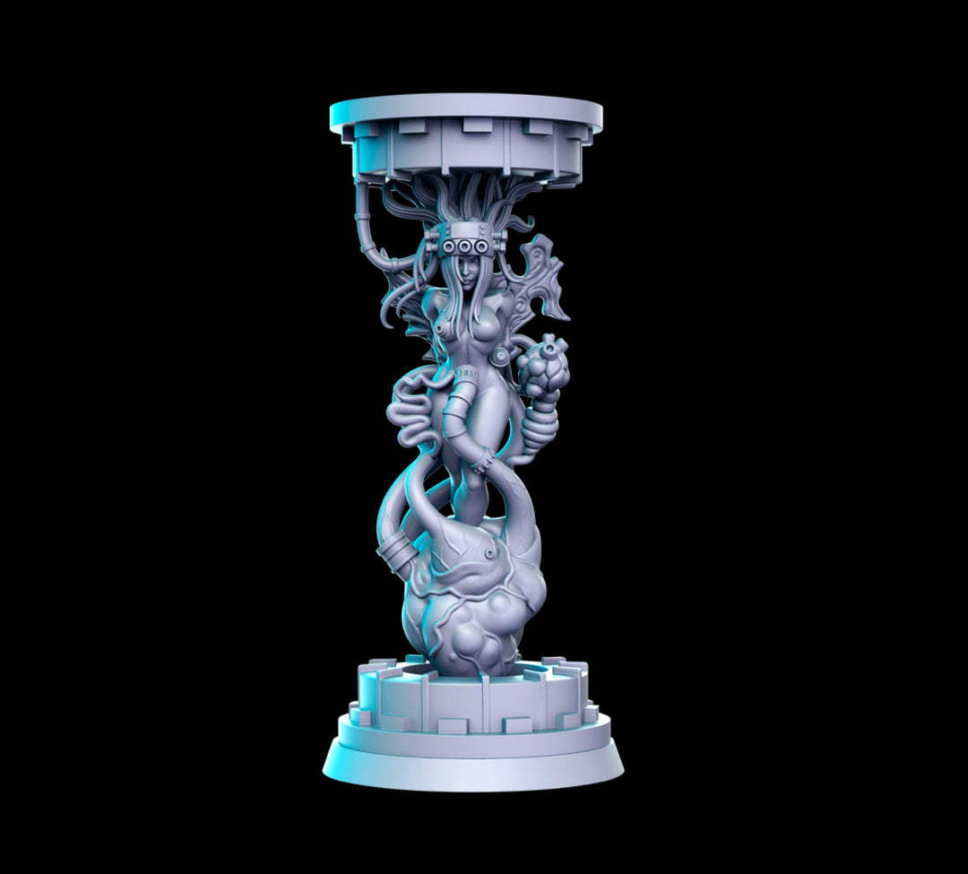 Jenova Pinup | Sci-Fi Miniature | Fantasy Miniature | DnD Miniature | RPG | Tabletop Game | Pathfinder | RN Estudio