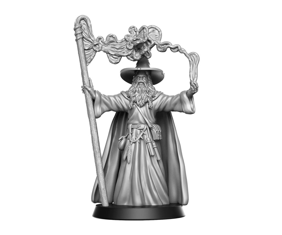 Fizban, DragonLance | 32mm or 28mm Fantasy Miniature | DnD Miniature | Dungeons & Dragons | Pathfinder | RPG | Tabletop | RN Estudio
