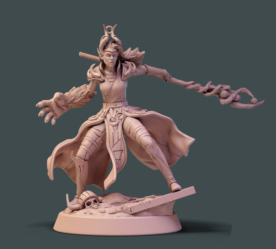 Cormah Shasan | 32mm or 75mm Fantasy Miniature | DnD Miniature | Dungeons and Dragons | Tabletop | Pathfinder | Role Playing