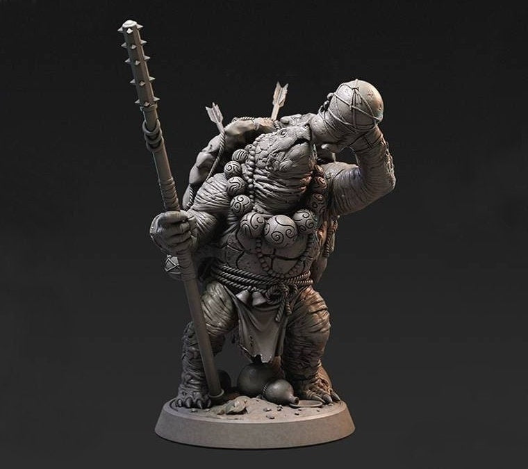 Tortle Monk | Fantasy Miniature | DnD Miniature | Tabletop Game | Role Playing | RPG | Pathfinder