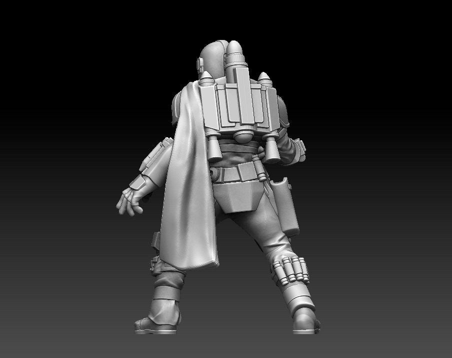 Din Djarin | Star Wars Legion | Sci-Fi Miniature