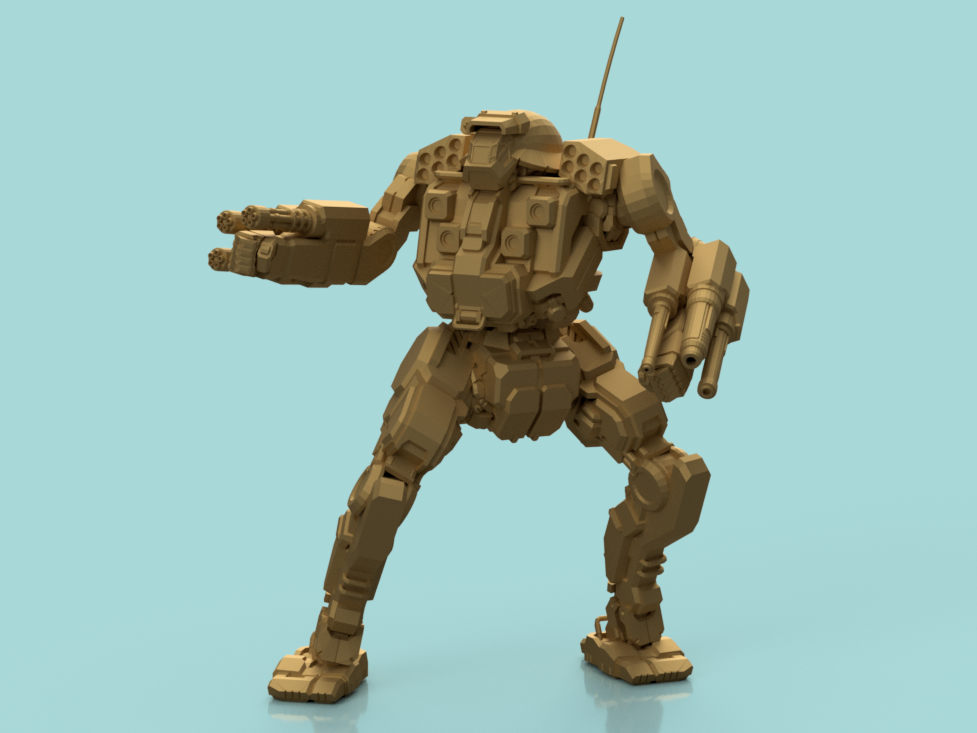 Javelin Alternate Battletech Miniature JVN-K4-CH0W Mechwarrior 