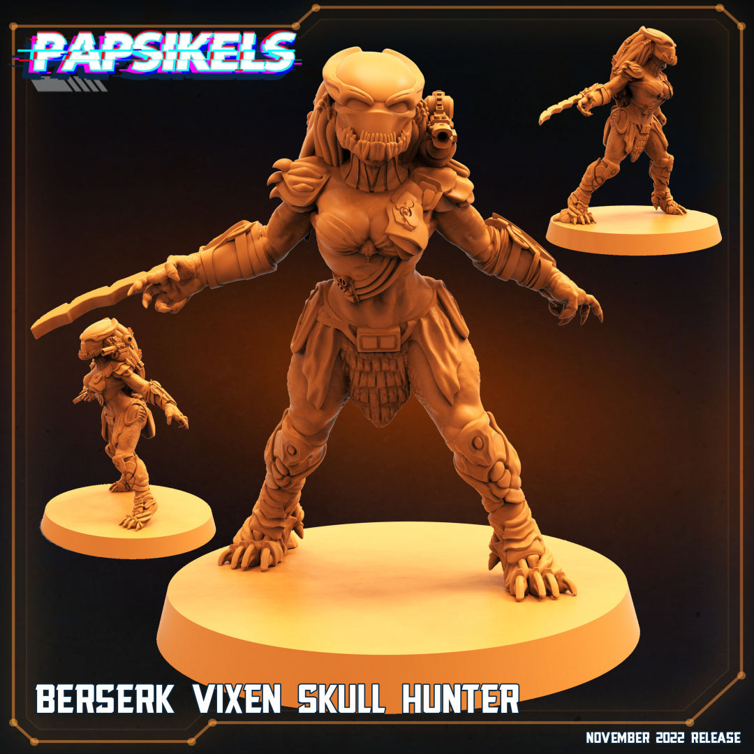 Chasseur de crâne de renarde Berserk