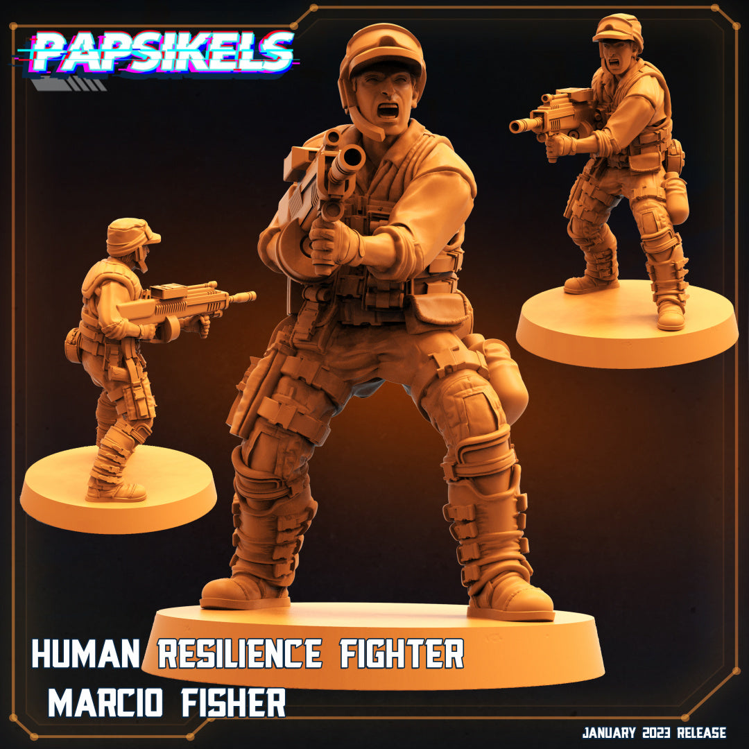Human Resilience Fighter Ck Liao