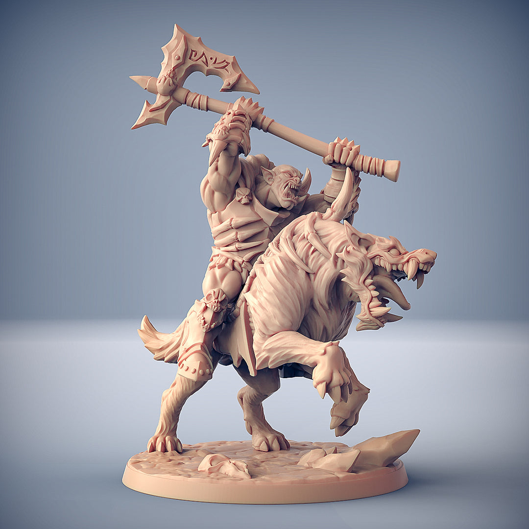 Frostmetal Worg Rider A