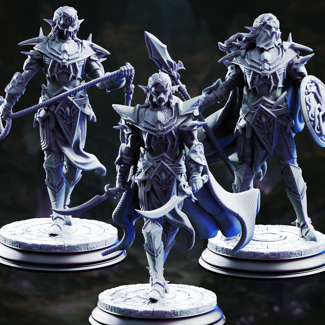 Drow Elite Warriors of the Spider - Vessels of Irinax full set