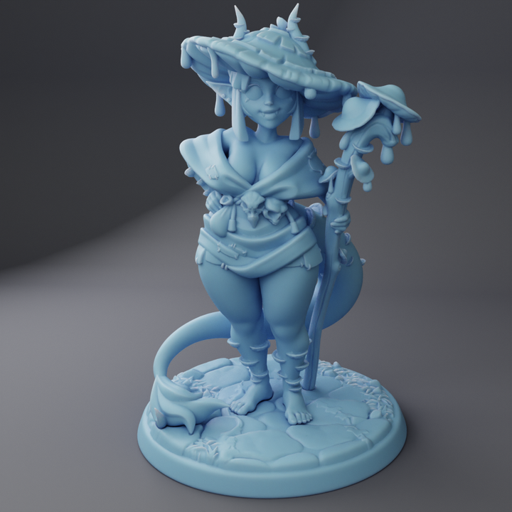 Coprini the Tiefling Spore Druid