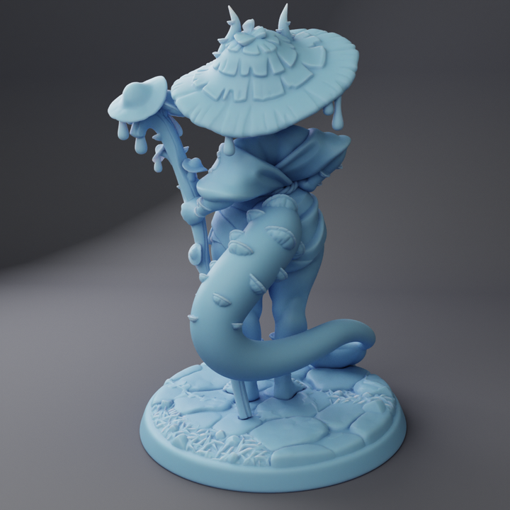 Coprini the Tiefling Spore Druid