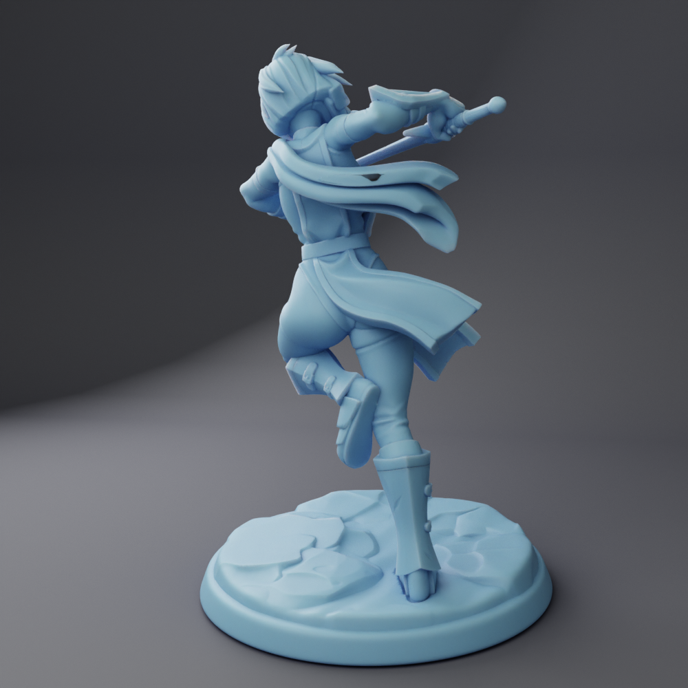 Gwen the Human Fighter