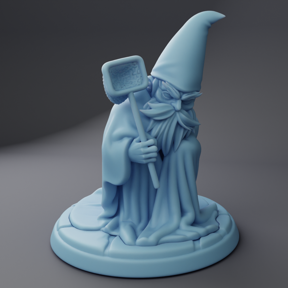 Tiny Green Mall Wizard