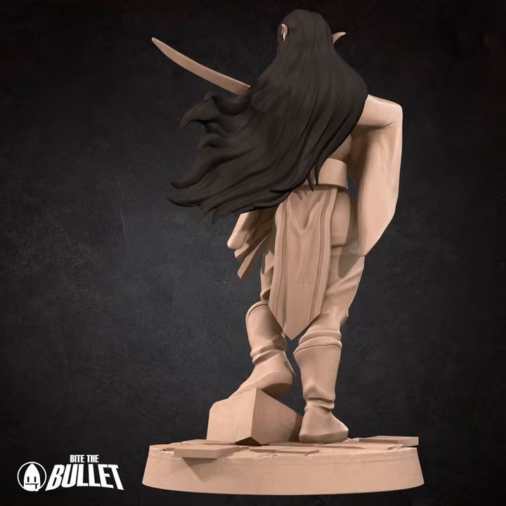 Audrey, the Elven Evenstar resin miniature - view 8