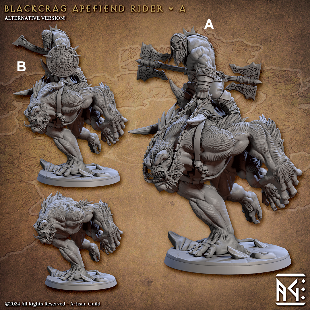 Blackcrag Apefiend Rider A