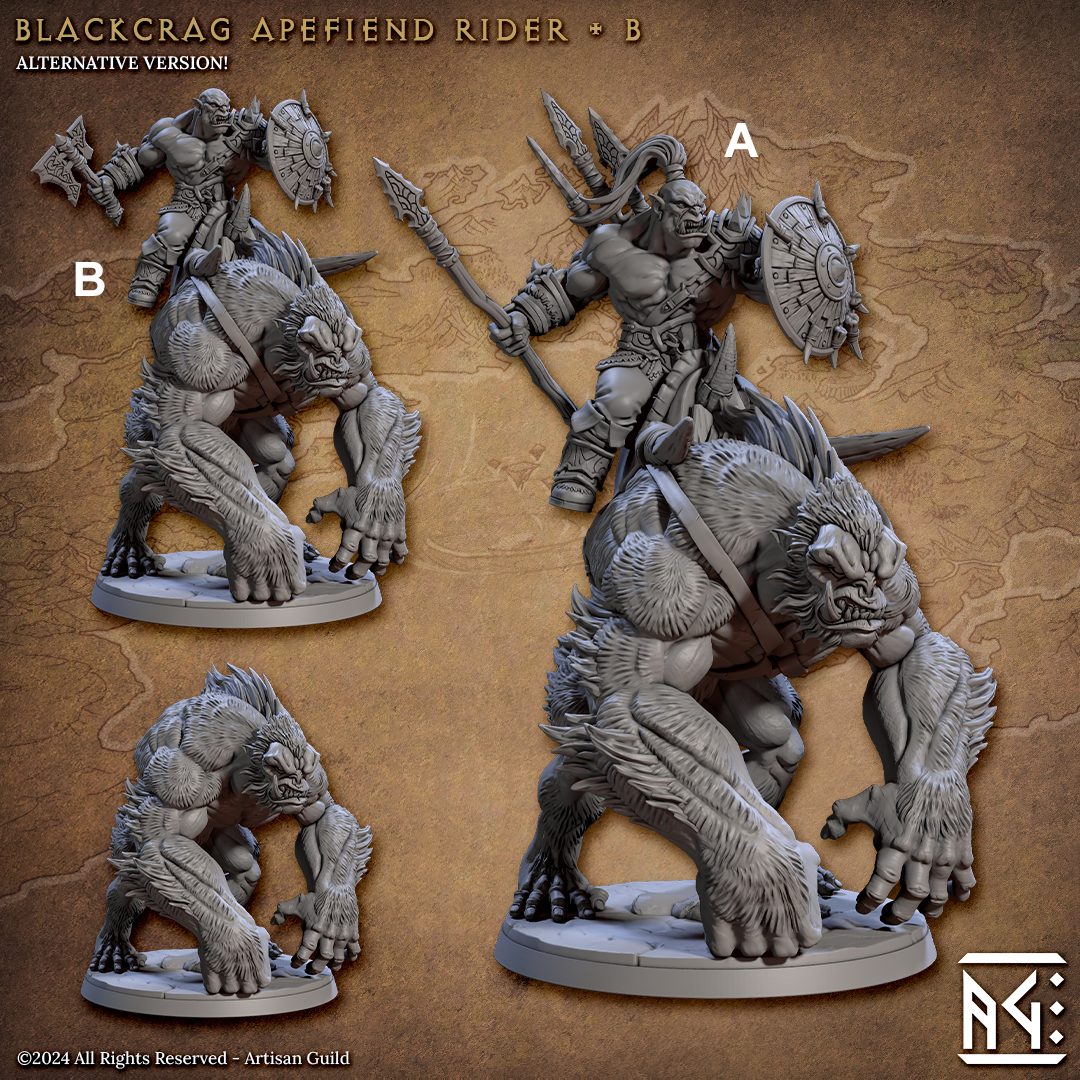 Blackcrag Apefiend Rider B