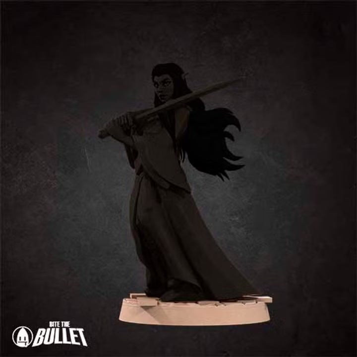 Audrey, the Elven Evenstar resin miniature - view 18