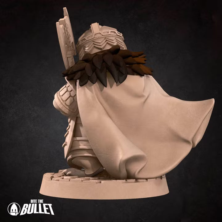 Hedgehogfolk Explorer resin miniature - view 5