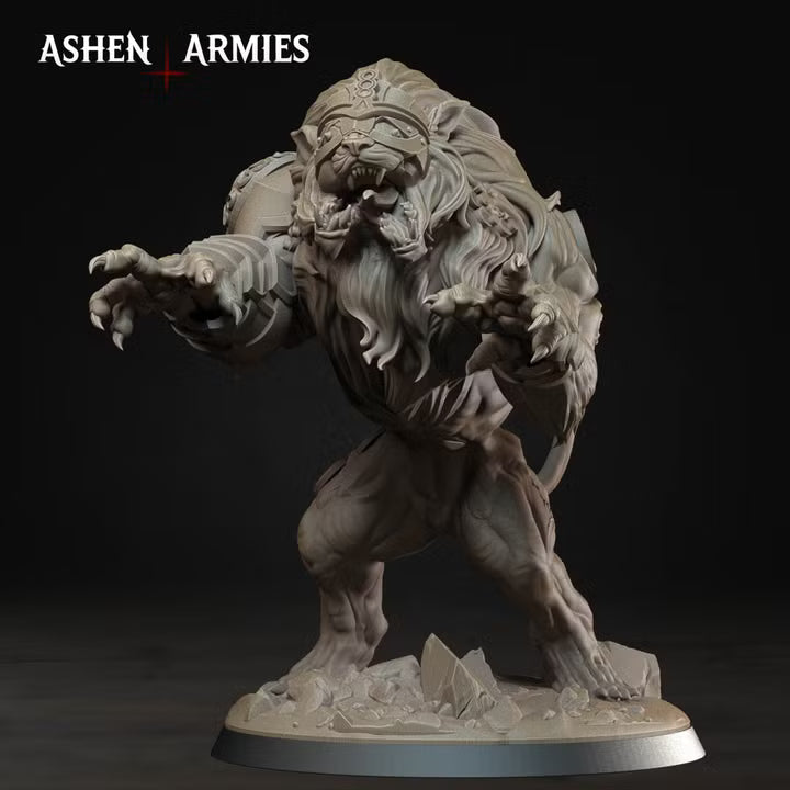 Gilded Dominion Lion of Jabir miniature - view 4