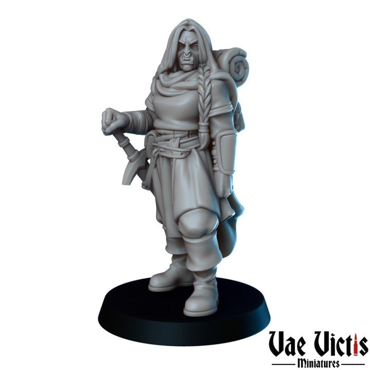 Half Orc Ranger Mini