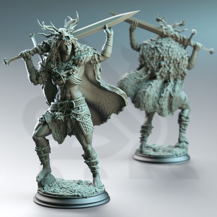 Goliath Fey Barbarian-Aram'ra