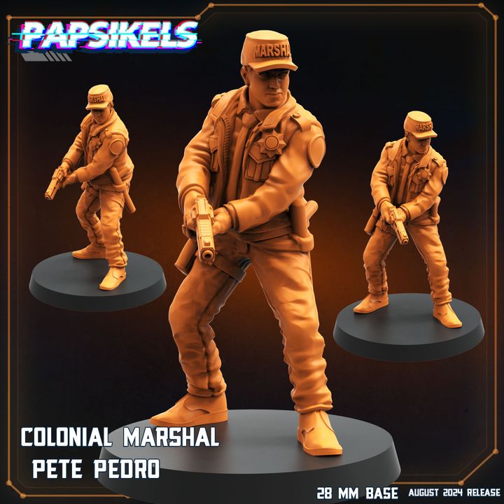 Colonial Marshal Pete Pedro