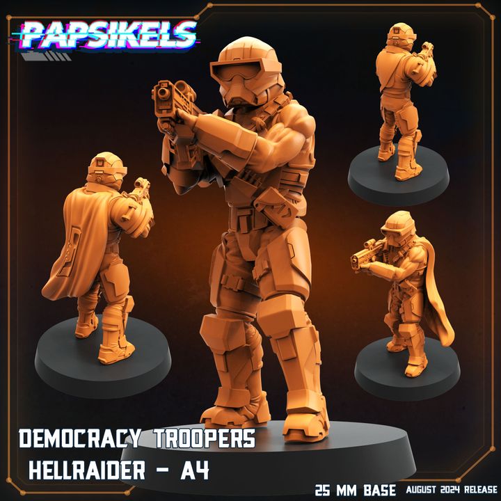 Democracy Trooper Hellraider A4