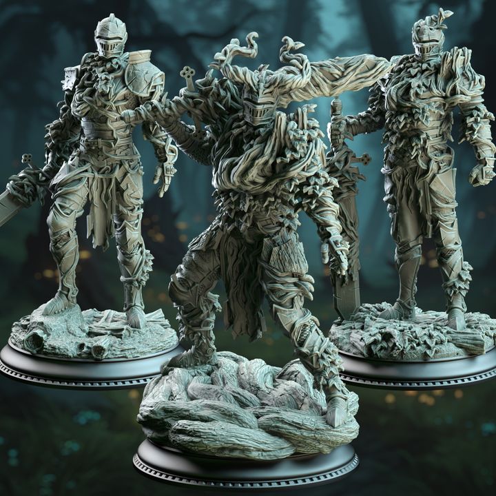 Fey Animated Armor-Forgotten Knights