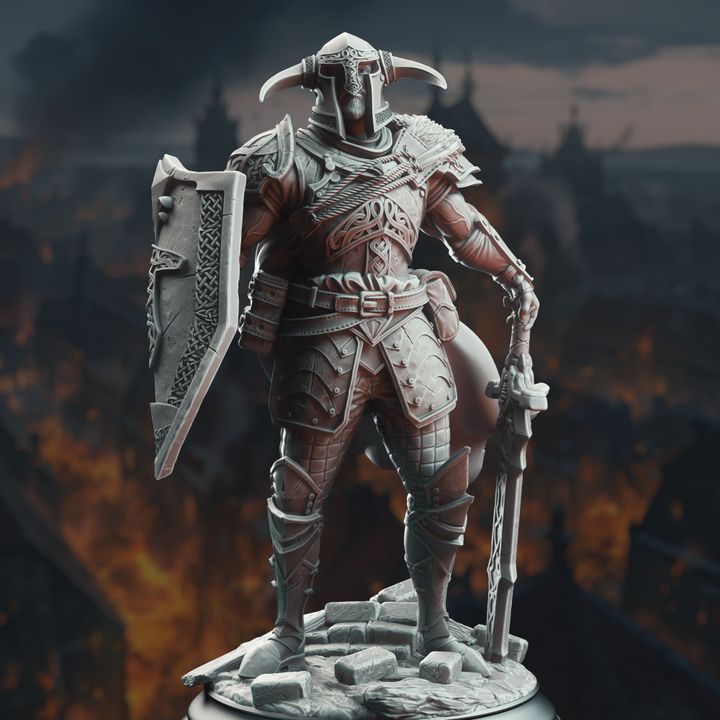 Nordic Paladin of Nature's Wrath-Lizarin