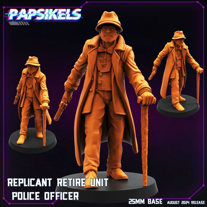 Replicant Retire Unit Police Officer