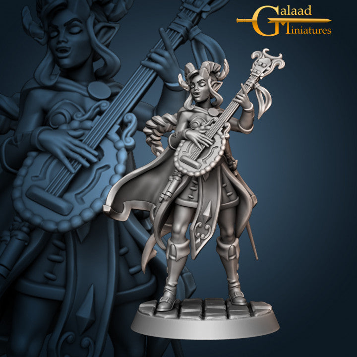 Astoria-Female Bard Tiefling