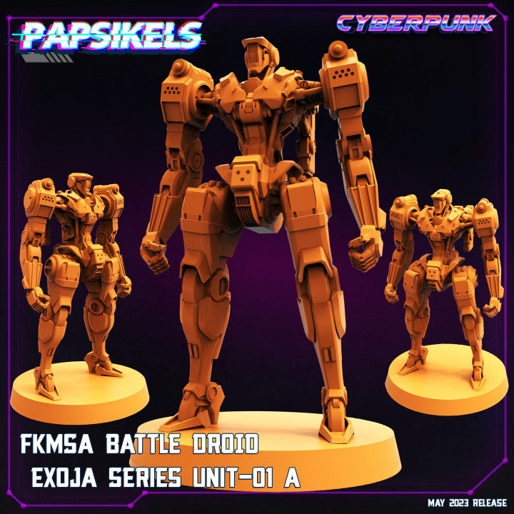 FKMSA Battle Droid Exoja Series Unité-01 A