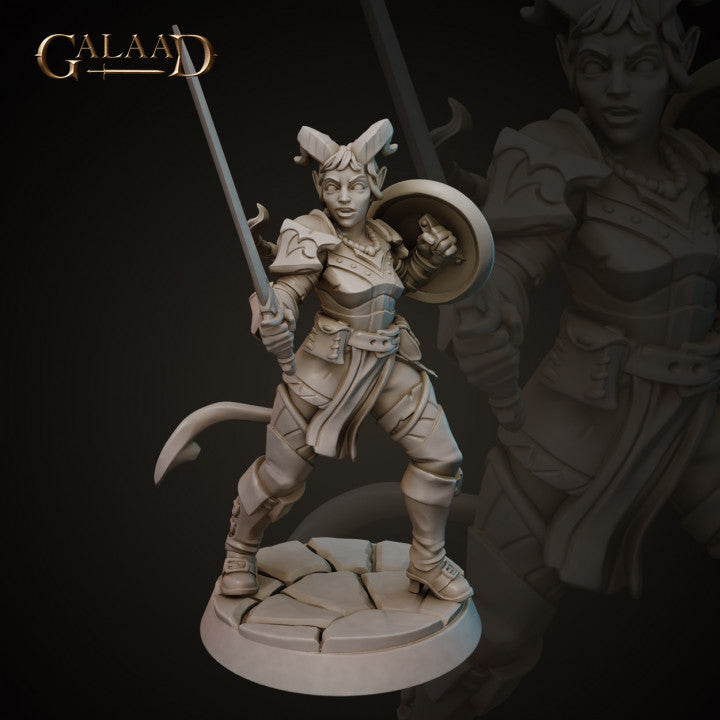 Knight Tiefling Female