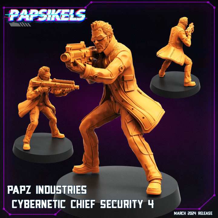 PAPZ Industries Cybernetic Chief Security