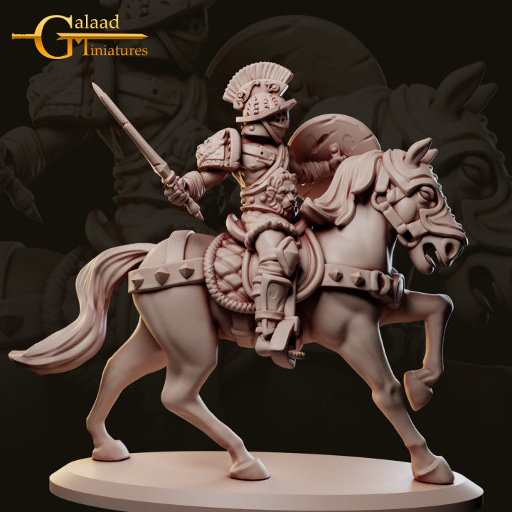 Arena Fighters-Mounted Fighter 01