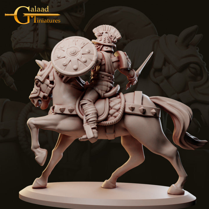 Arena Fighters-Mounted Fighter 01