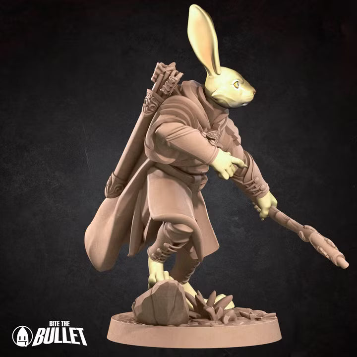 Harengon Explorer resin miniature - view 7