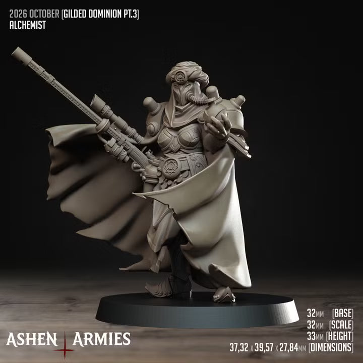Gilded Dominion Alchemist miniature - view 4