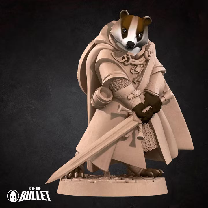 Badgerfolk Explorer resin miniature - view 3