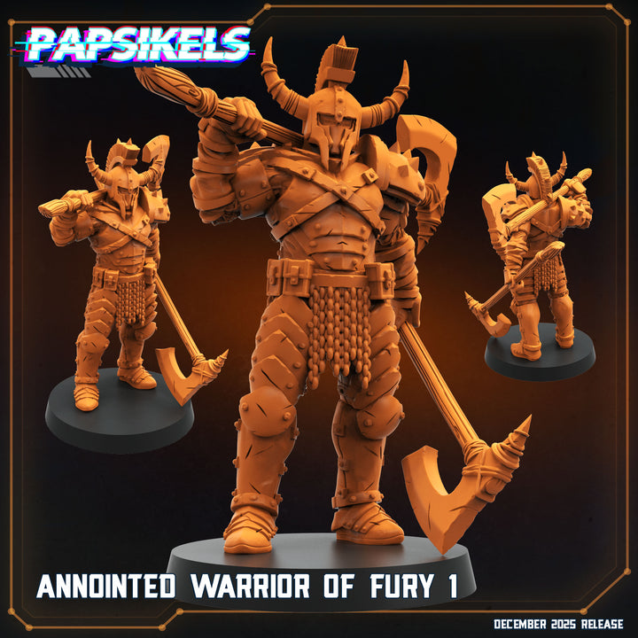 Annointed Warriors of Fury