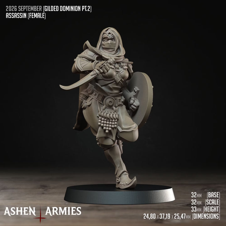Gilded Dominion - Assassin (Female)