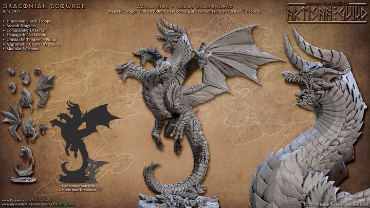 Azgrathok - Seigneur Dragon du Chaos