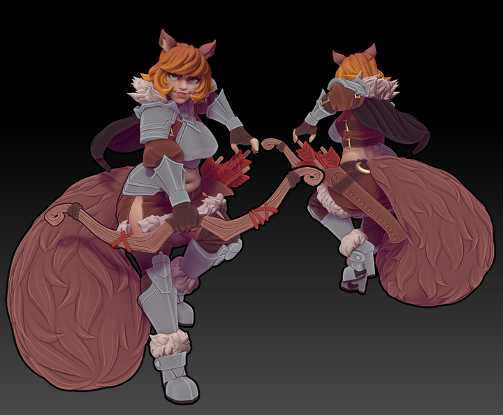 Archer Squirrel Lass