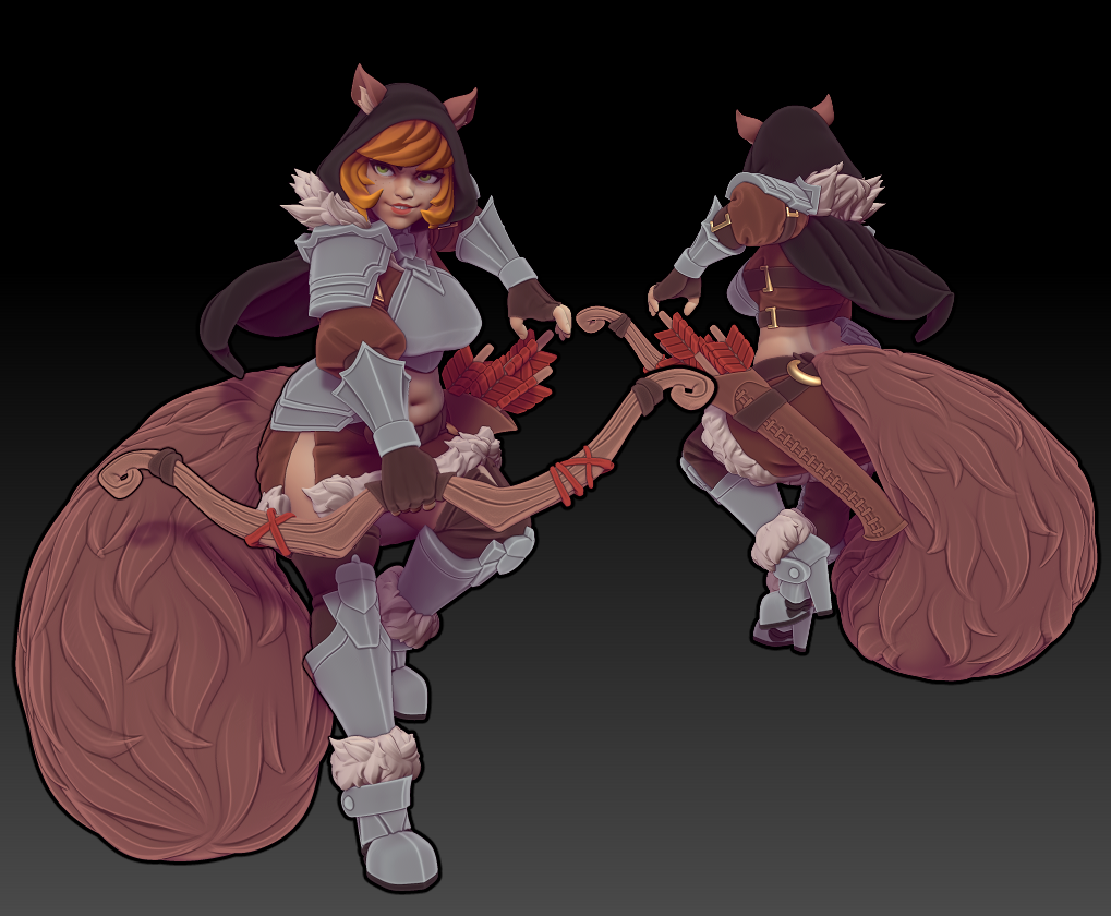 Archer Squirrel Lass