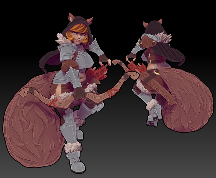 Archer Squirrel Lass