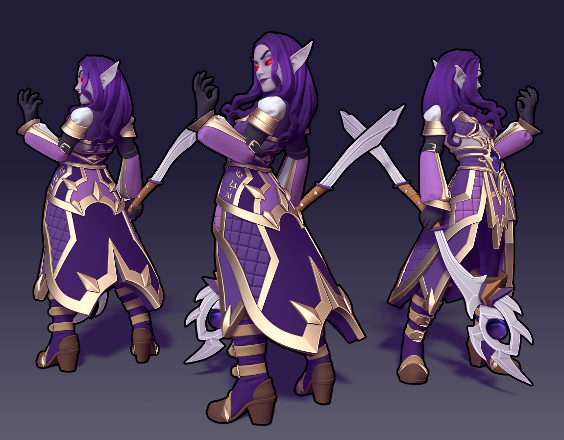 Vaati, the Elven Void-Warlock