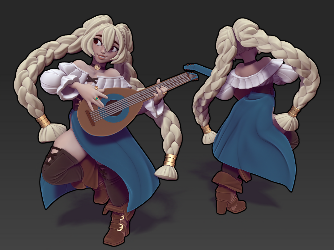 Mika the Human Bard