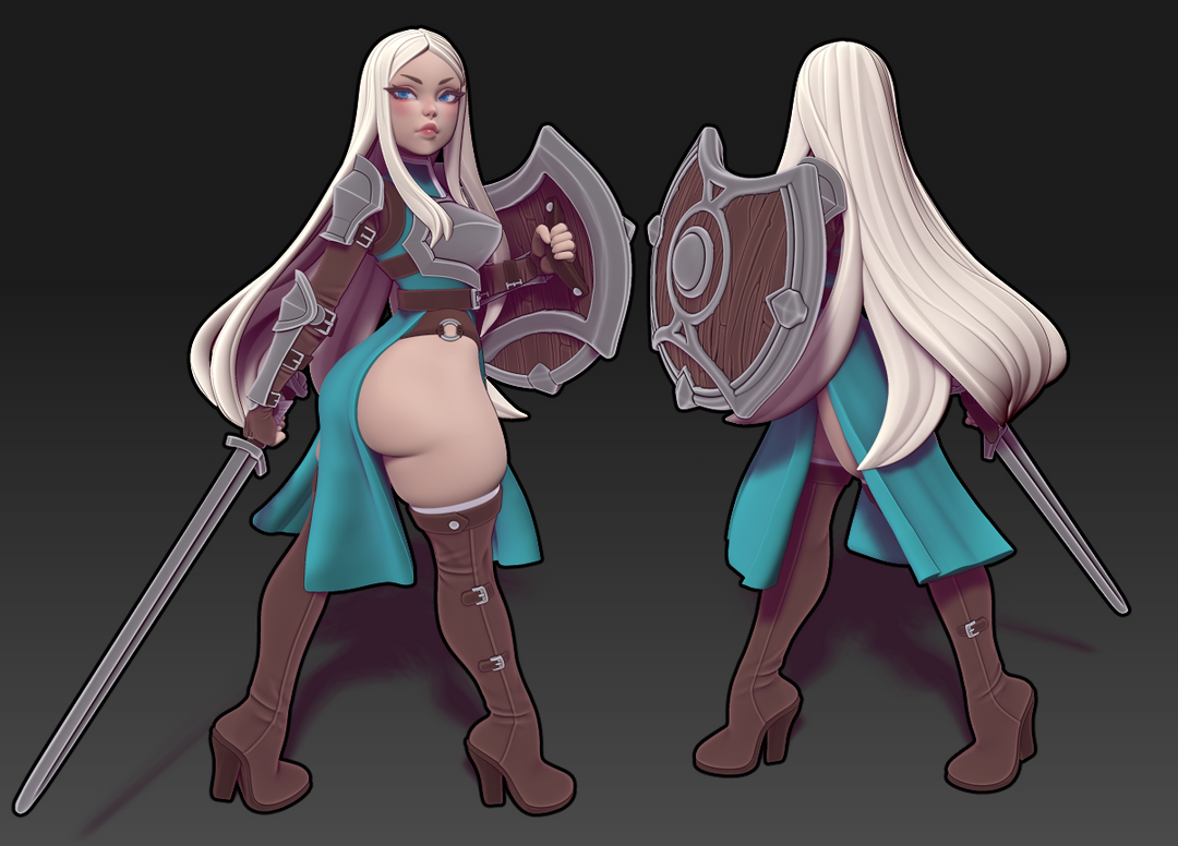 Gatthilde the Warrior of Sune