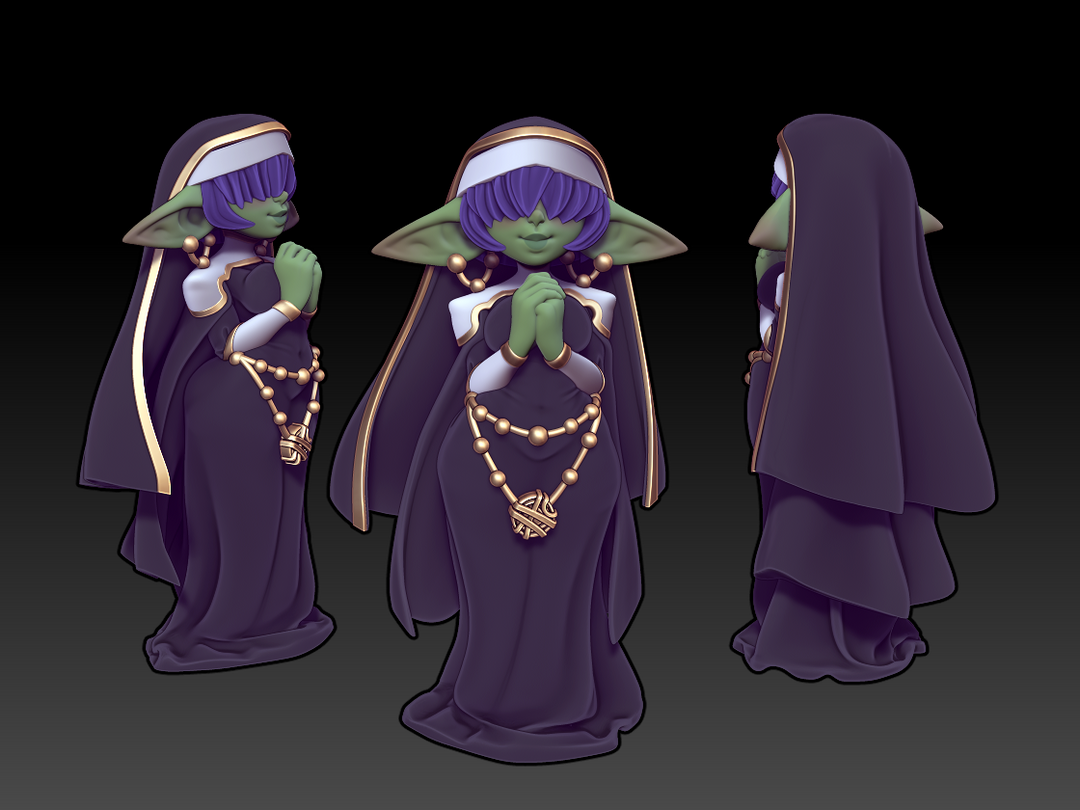 Holly, die Goblin-Klerikerin